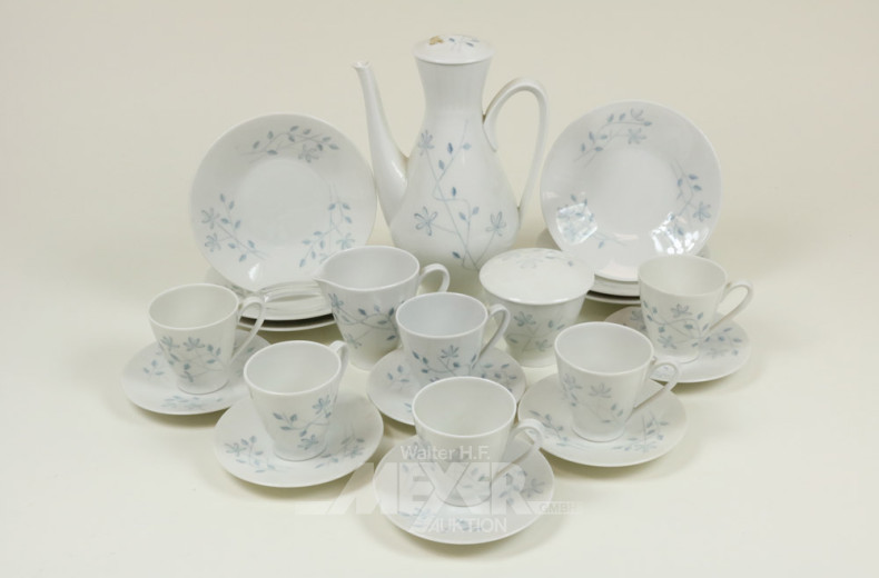 Porz.-Mokka-Service, MEISSEN,