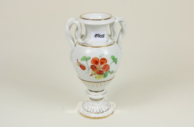 Porz.-Amphoren-Vase, MEISSEN mit
