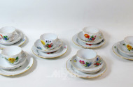 6 Porz.-Kaffeegedecke, MEISSEN,