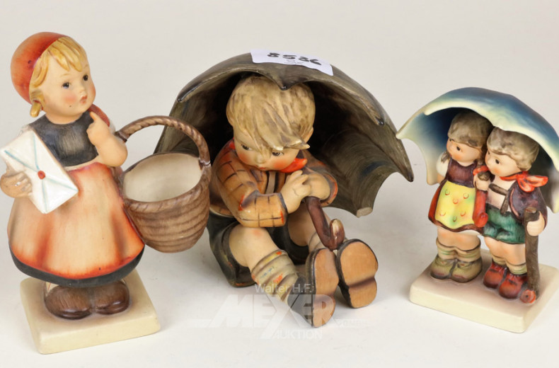 3 Porz.-Figuren, GOEBEL