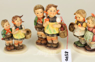 3 Porz.-Figurengruppen, GOEBEL,