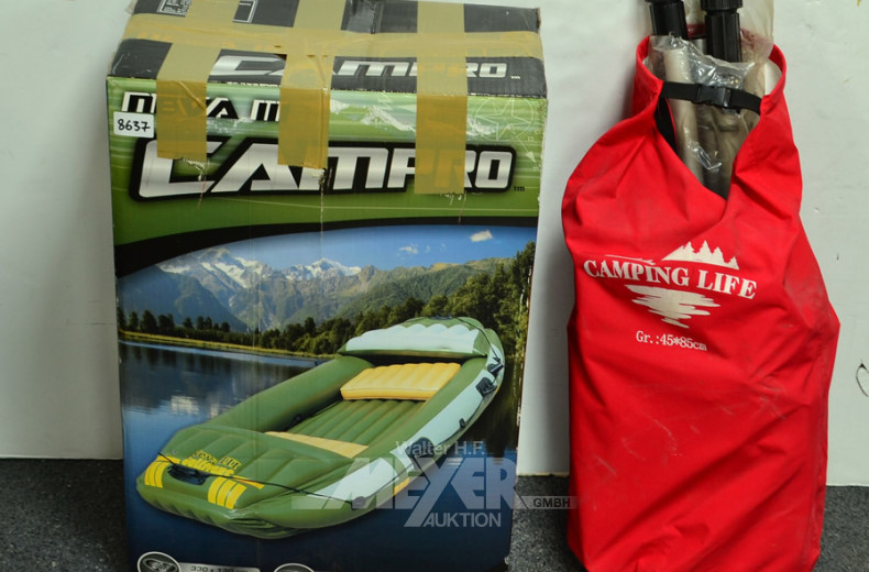 Schlauchboot ''Campro'' mit Zubehör,