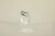 Damenring mit 5 Diamanten besetzt,