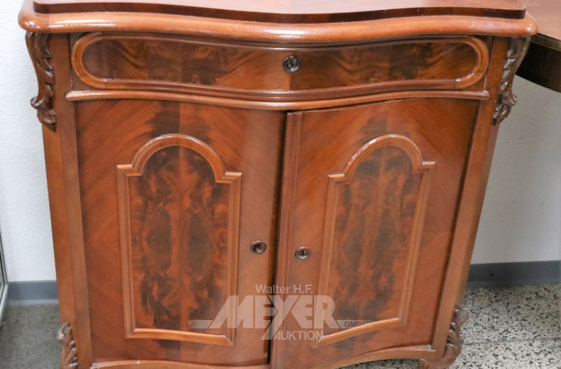 Gründerzeit-Kommode, Mahagoni,
