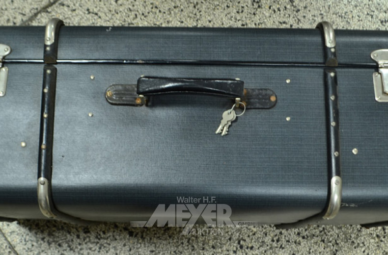 Holzschalen/Überseekoffer, dkl.grau