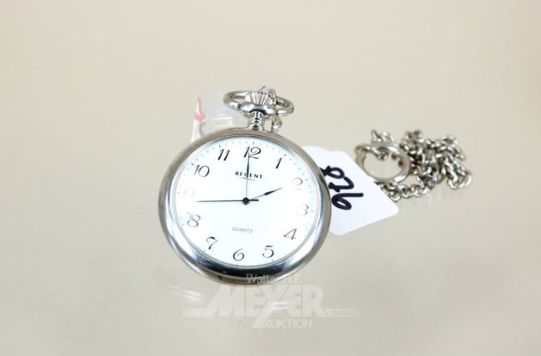 Taschenuhr ''REGENT'' mit Uhrenkette