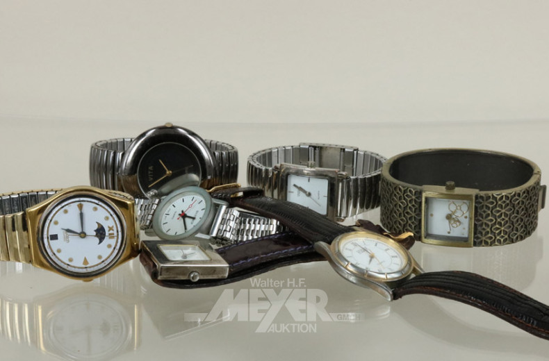 7 Armbanduhren