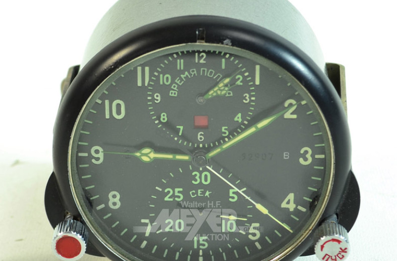 russ. Flugzeuguhr