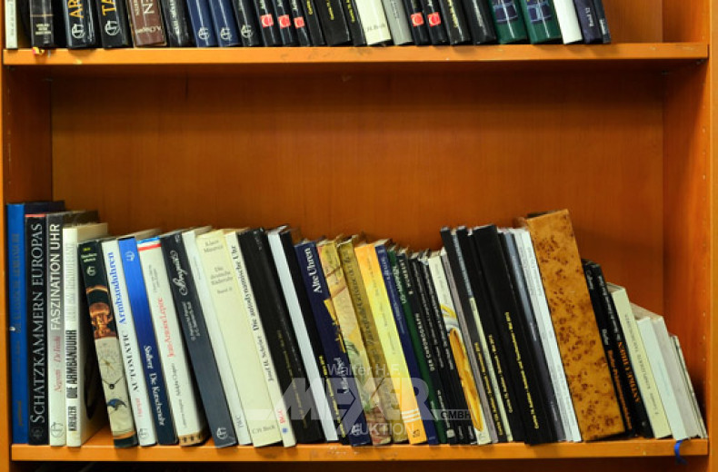 gr. Posten div. Bildbände über Uhren