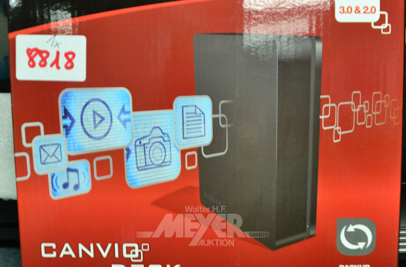 externe Festplatte, TOSHIBA USB 30