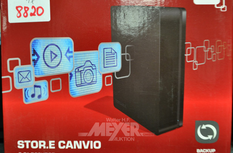 externe Festplatte, TOSHIBA USB 30