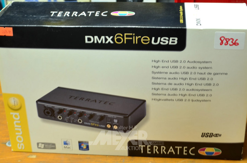 extern. Soundkarte, TERRATEC,