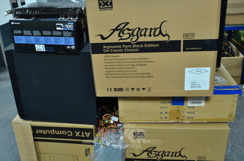 gr. Posten PC-Gehäuse (ca. 10 Stück)