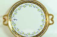 Porzellan-Henkelplatte, LIMOGES,