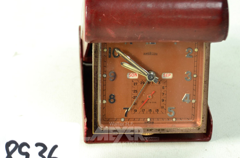 Reisewecker, ANGELUS Swiss