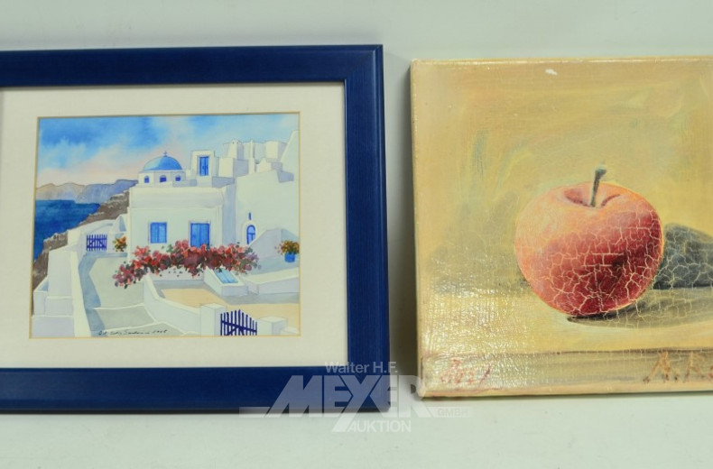 5 div. Bilder: u.a. Katzen, Fische u.