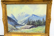 Gemälde ''Gebirgslandschaft''
