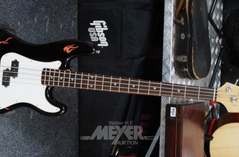 Bass Gitarre, bez. SPEED