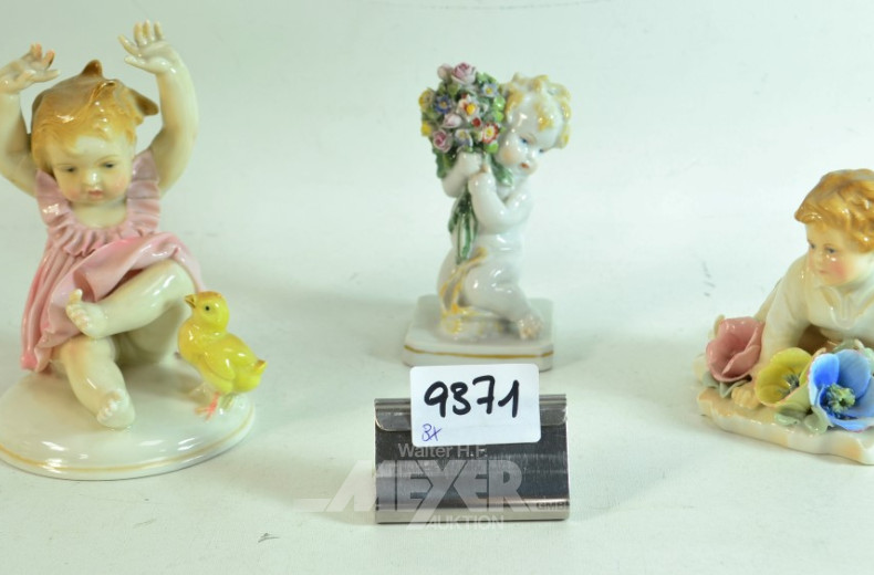 3 Porz.-Figuren, ENS, ''Putties''