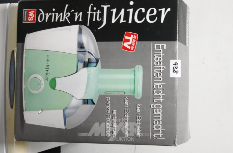 Entsafter drink'n fit JUICER