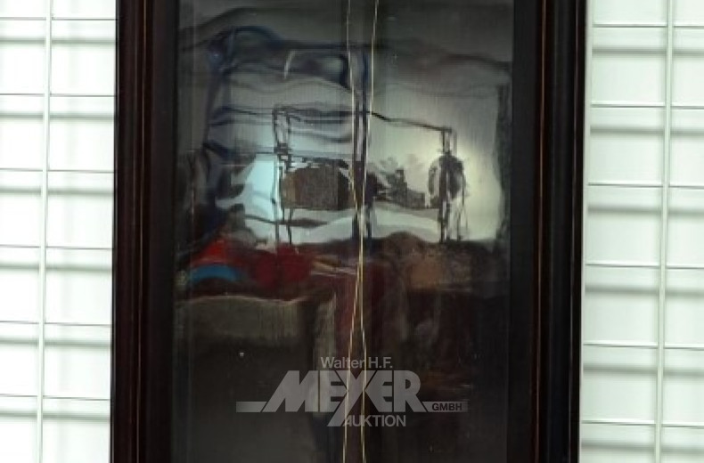 2 Versch. Regulatoren, Mahagonigehäuse,