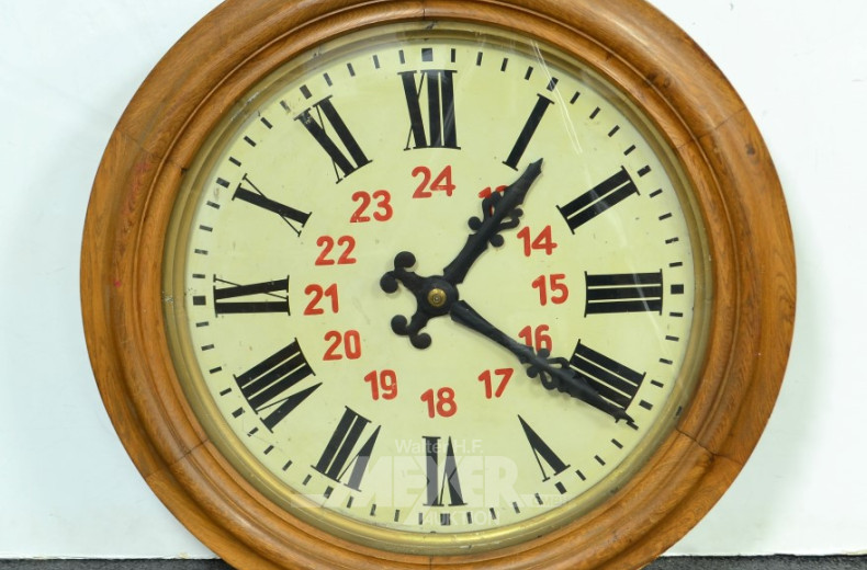 große Wanduhr ''Börsenuhr'',