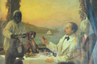 Gemälde ''Dinner''