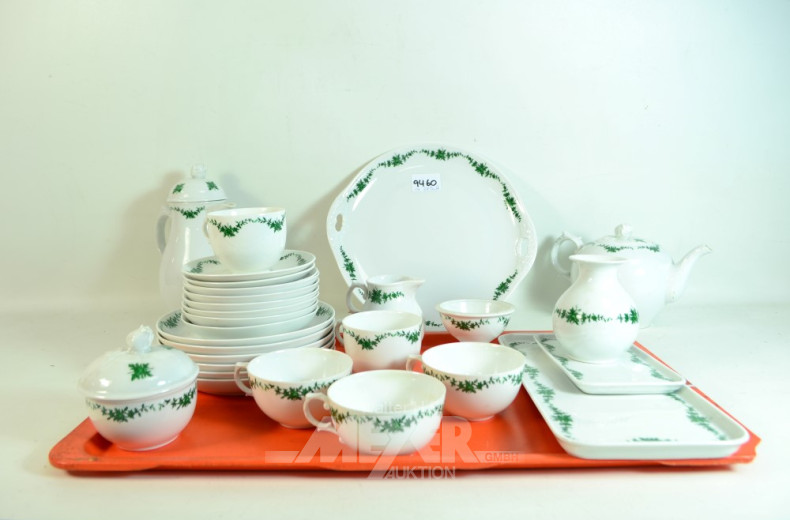 Kaffee- und Teeservice, FÜRSTENBERG,