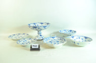 6 Teile Porzellan, ROYAL KOPENHAGEN,