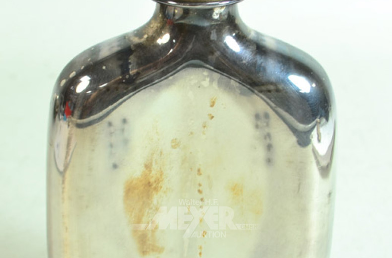 Flachmann, 925er Silber