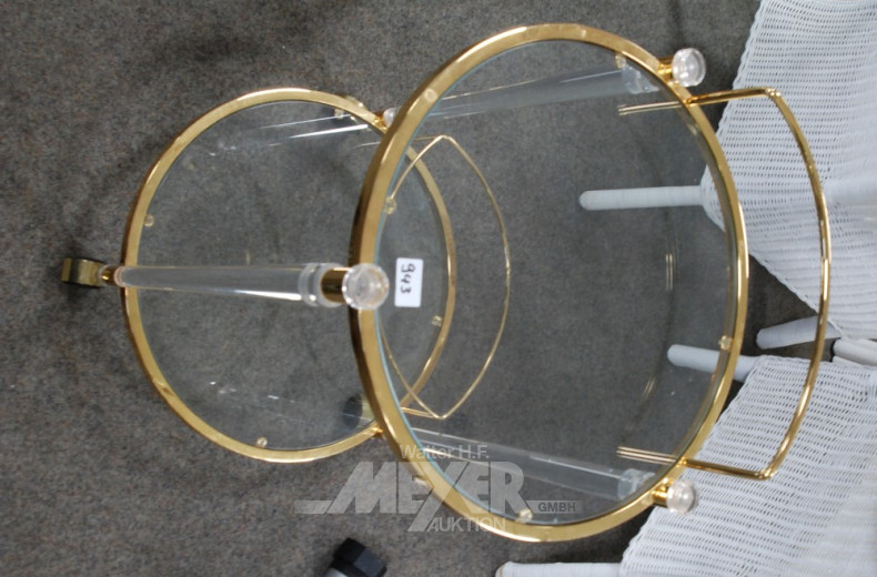 runder Servierwagen,