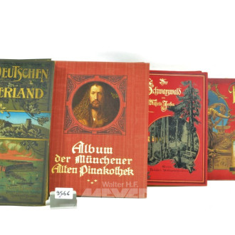 8 antiquarische Bücher u.a. ''Panorama von