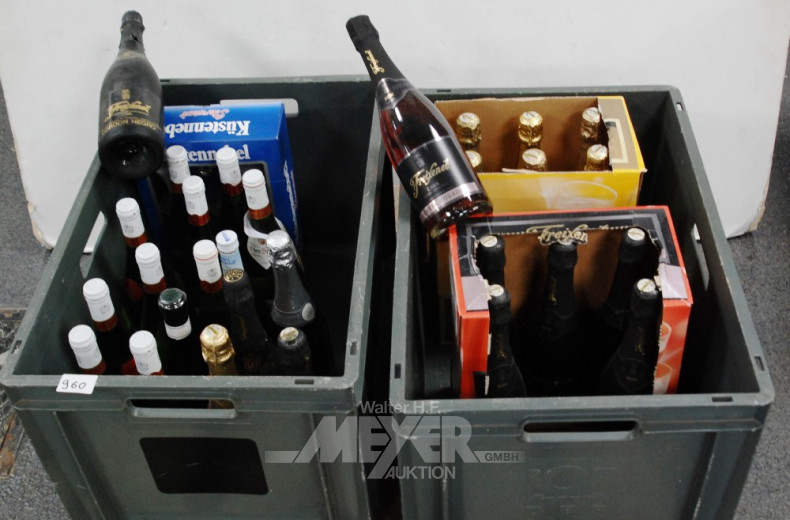 Posten Wein und Sekt