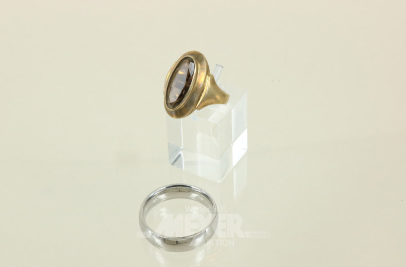 Damenring, 333er Gelbgold