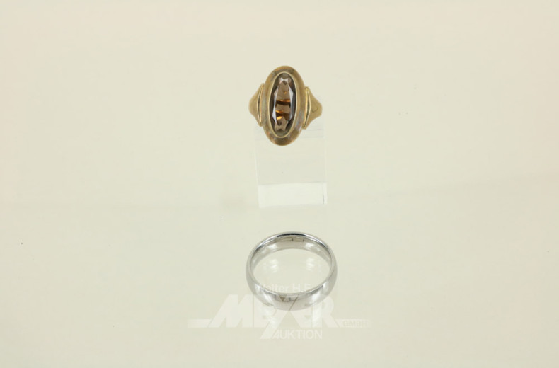 Damenring, 333er Gelbgold