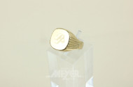 Siegelring, 333er Gelbgold