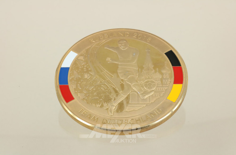 Medaille Russland 2018, Team Deutschland