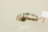 Damenarmbanduhr, 585er Gelbgold,