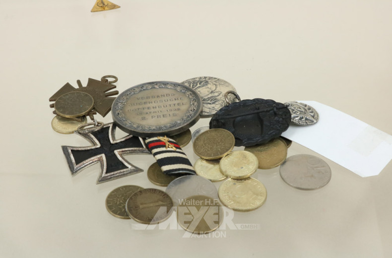 Posten Orden, Ehrenzeichen, Münzen