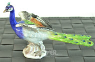 Porzellanfigur, ''Pfau'', MEISSEN,