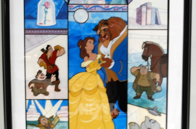 Serigraphie ''Beauty & the Beast''