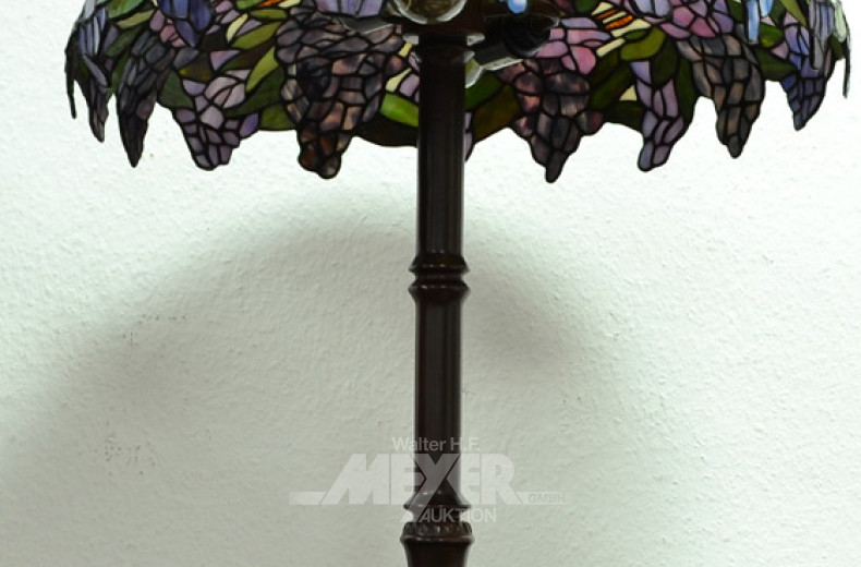 Tischlampe im Tiffanystil,