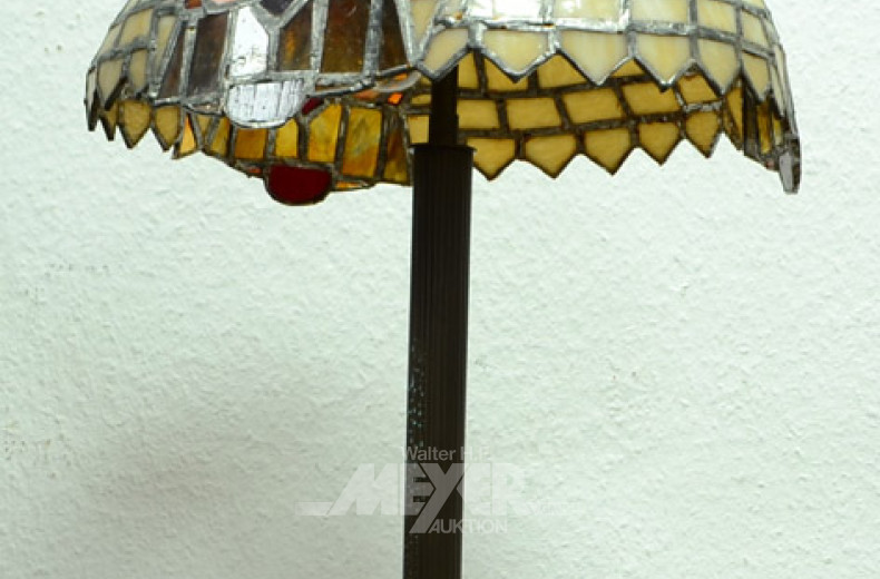 Tischlampe im Tiffanystil,
