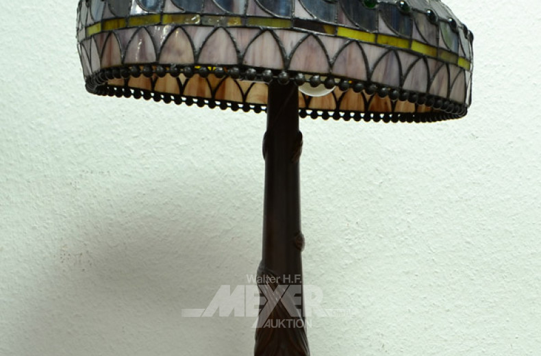 Tischlampe im Tiffanystil,