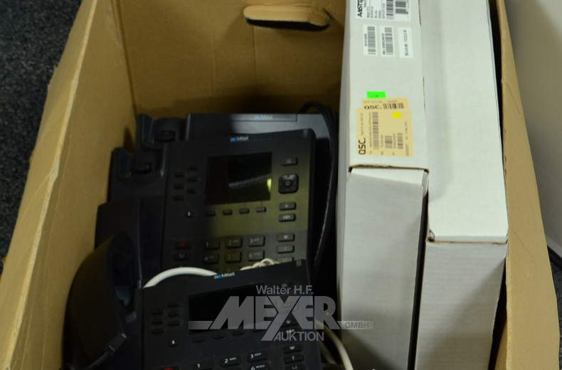 5 Telefone, MITEL, Modell: 6867i