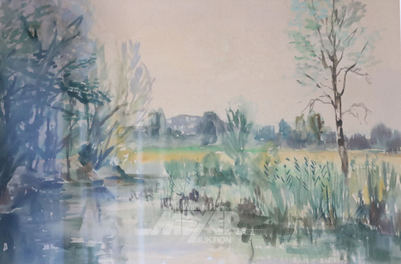 Aquarell ''Landschaft''