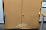Aktenschrank, mit Schiebetüren,