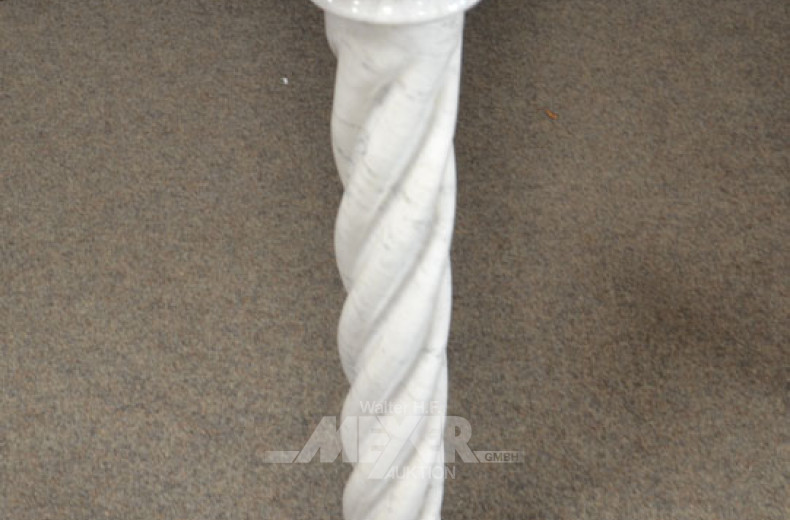 Blumensäule, Marmor