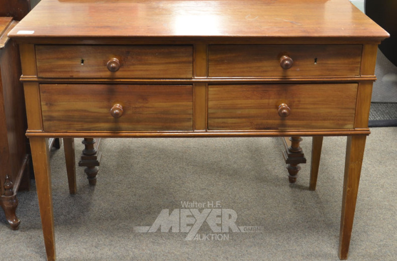 Anrichte, Mahagoni, 4 Schubladen
