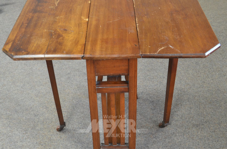 Beistelltisch, Mahagoni